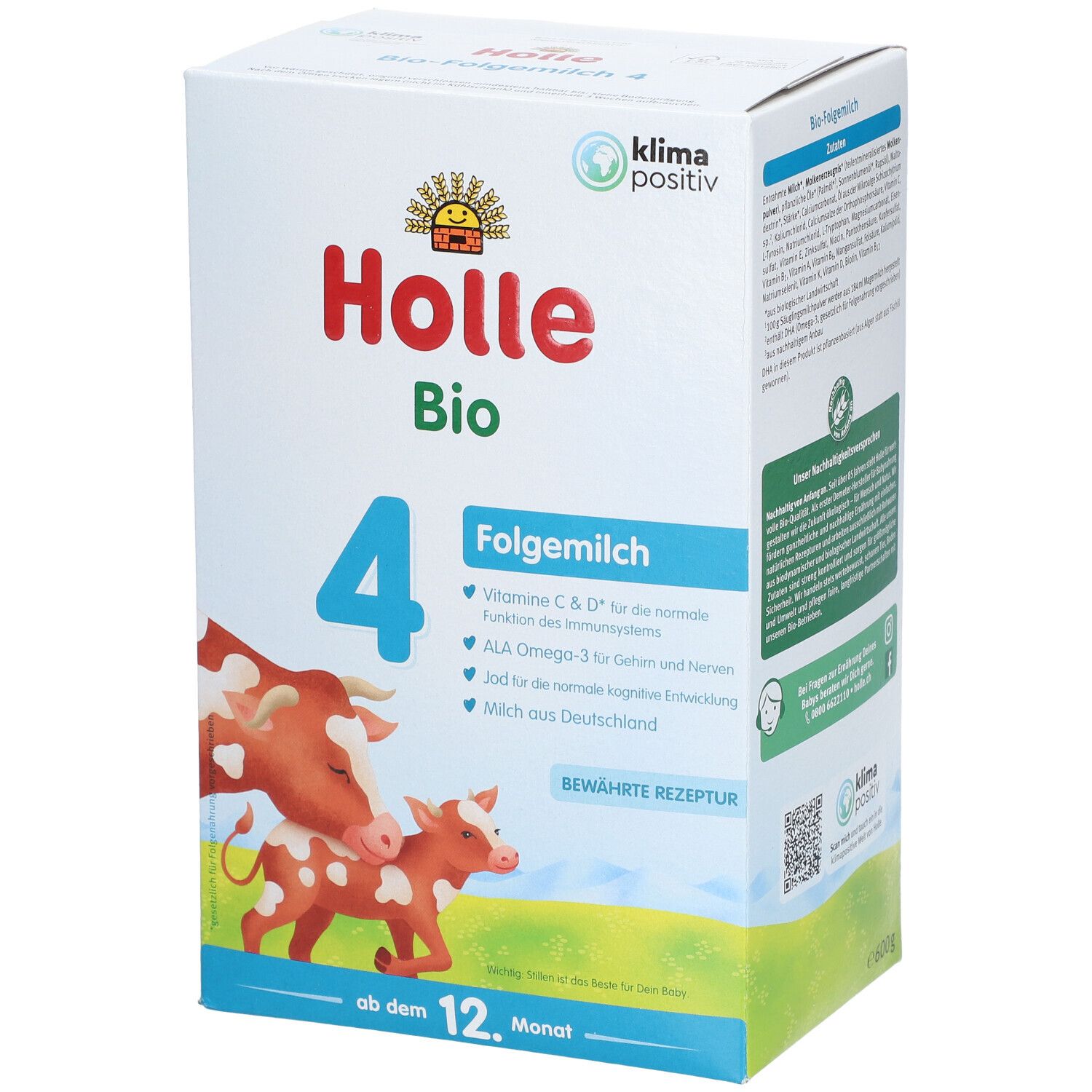 Holle Bio Kindermilch 4 600 g Pulver