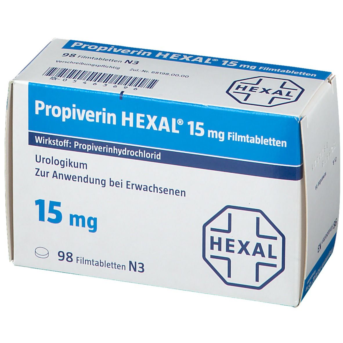 Propiverin HEXAL® 15 mg