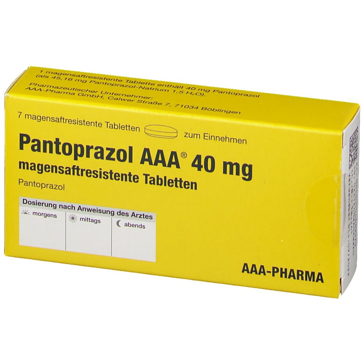 Pantoprazol AAA® 40Mg