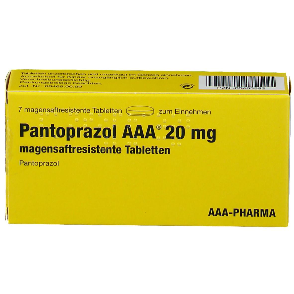Pantoprazol AAA® 20Mg