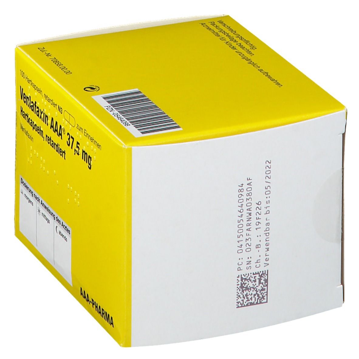 Venlafaxin AAA® 37.5Mg