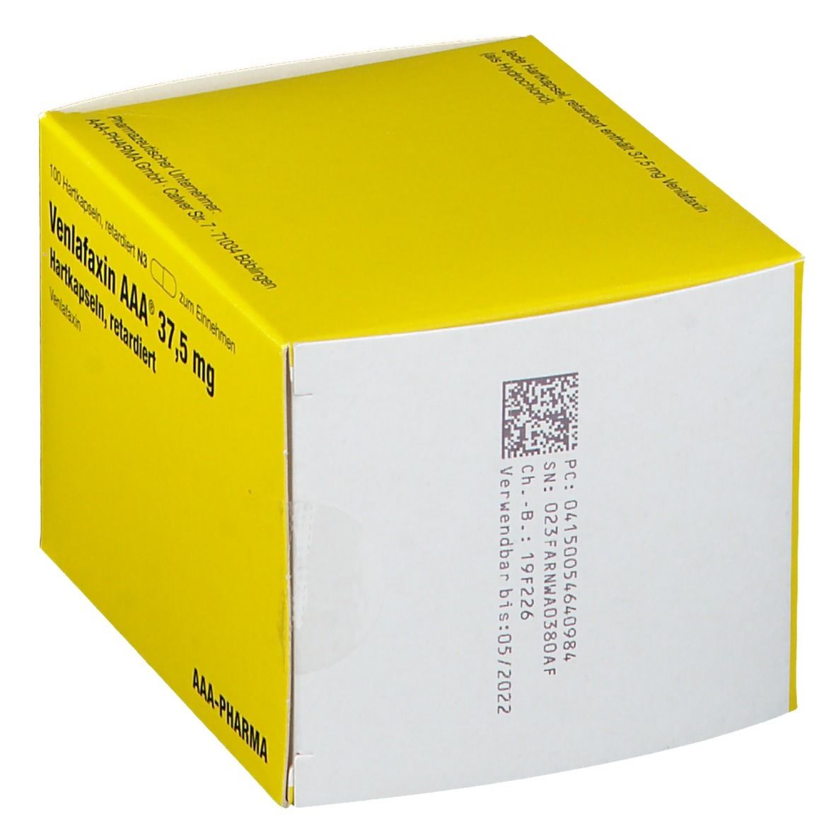 Venlafaxin AAA® 37.5Mg