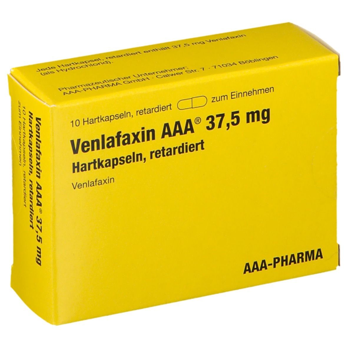 Venlafaxin AAA® 37,5 mg