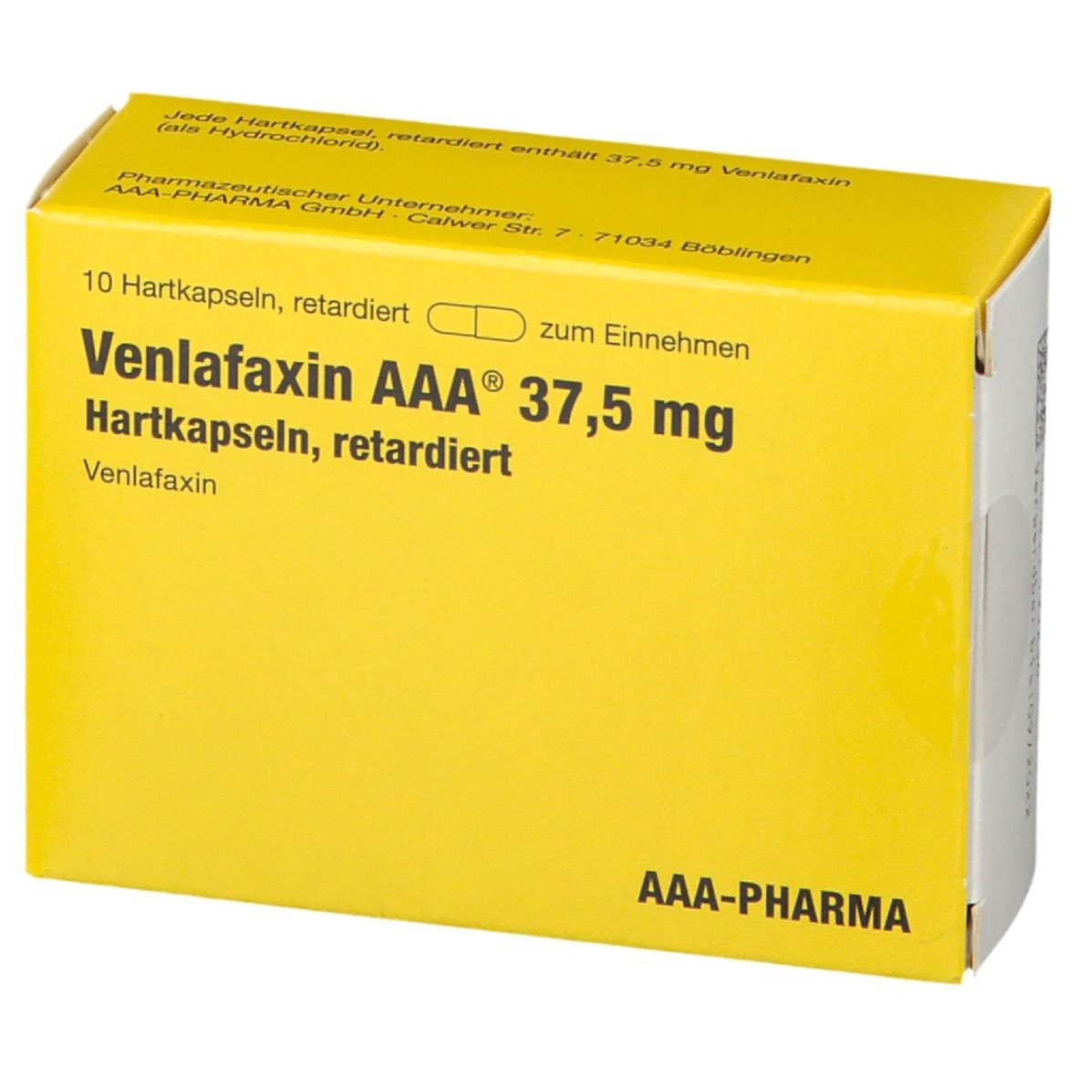Venlafaxin AAA® 37,5 mg