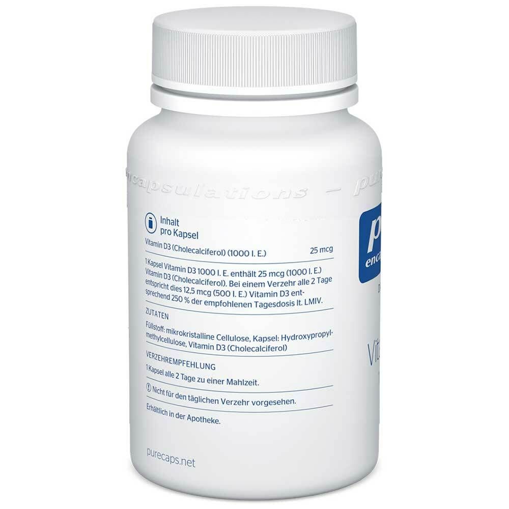 pure encapsulations® Vitamin D3 1000 I.E.
