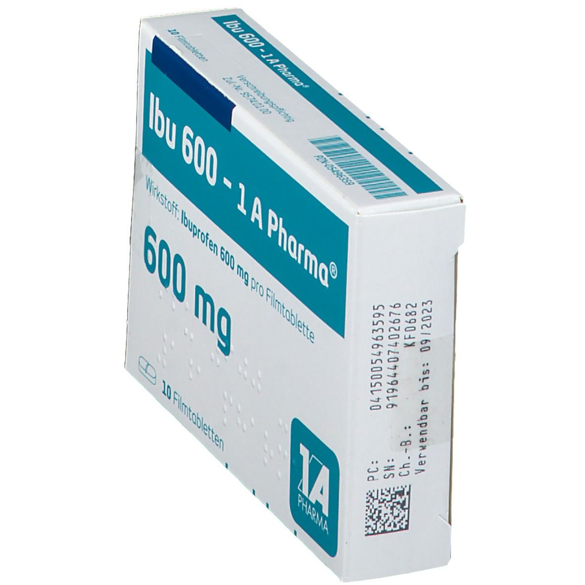 IBU 600-1A Pharma Filmtabletten 10 St