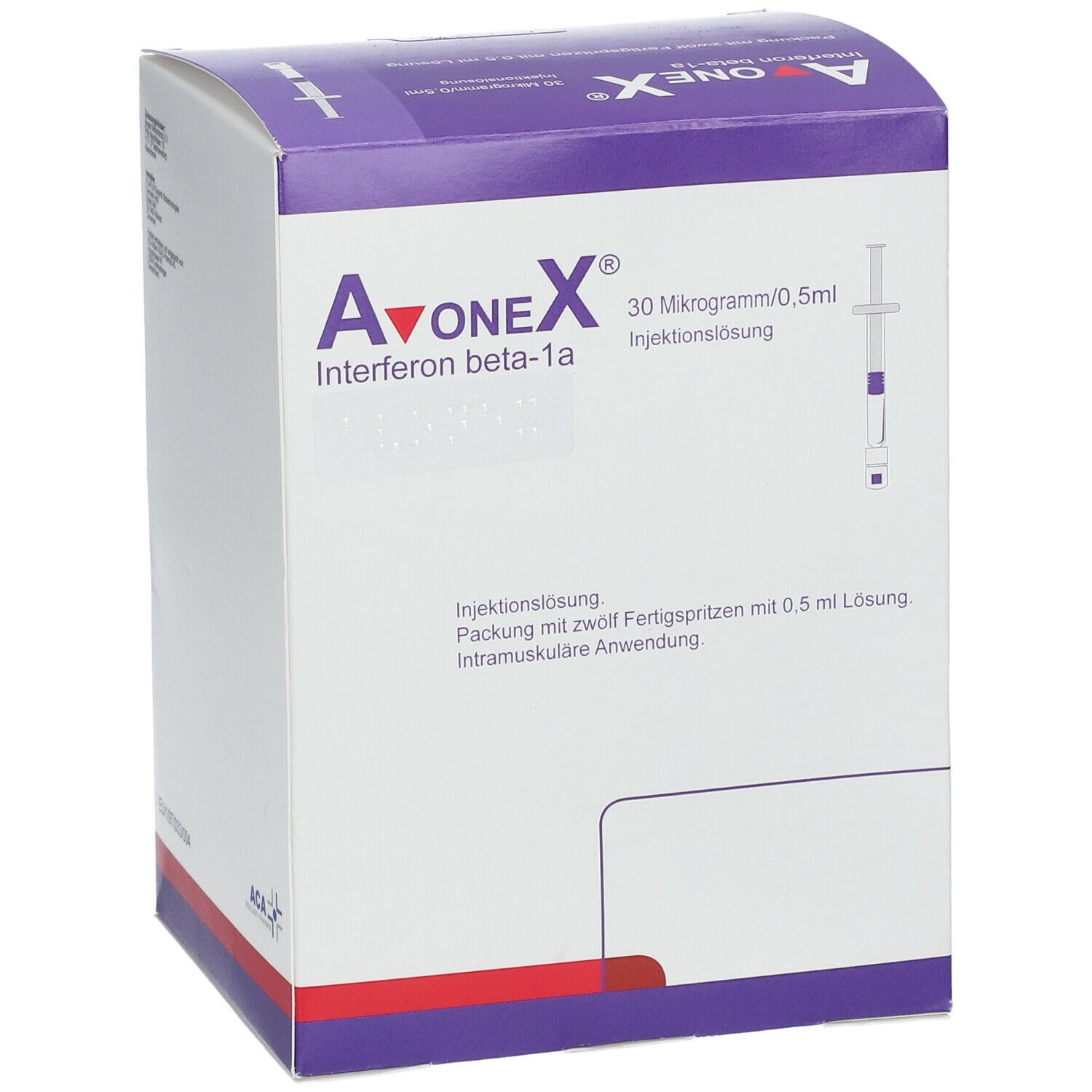 Avonex 30 µg/0,5 ml Luer Lock