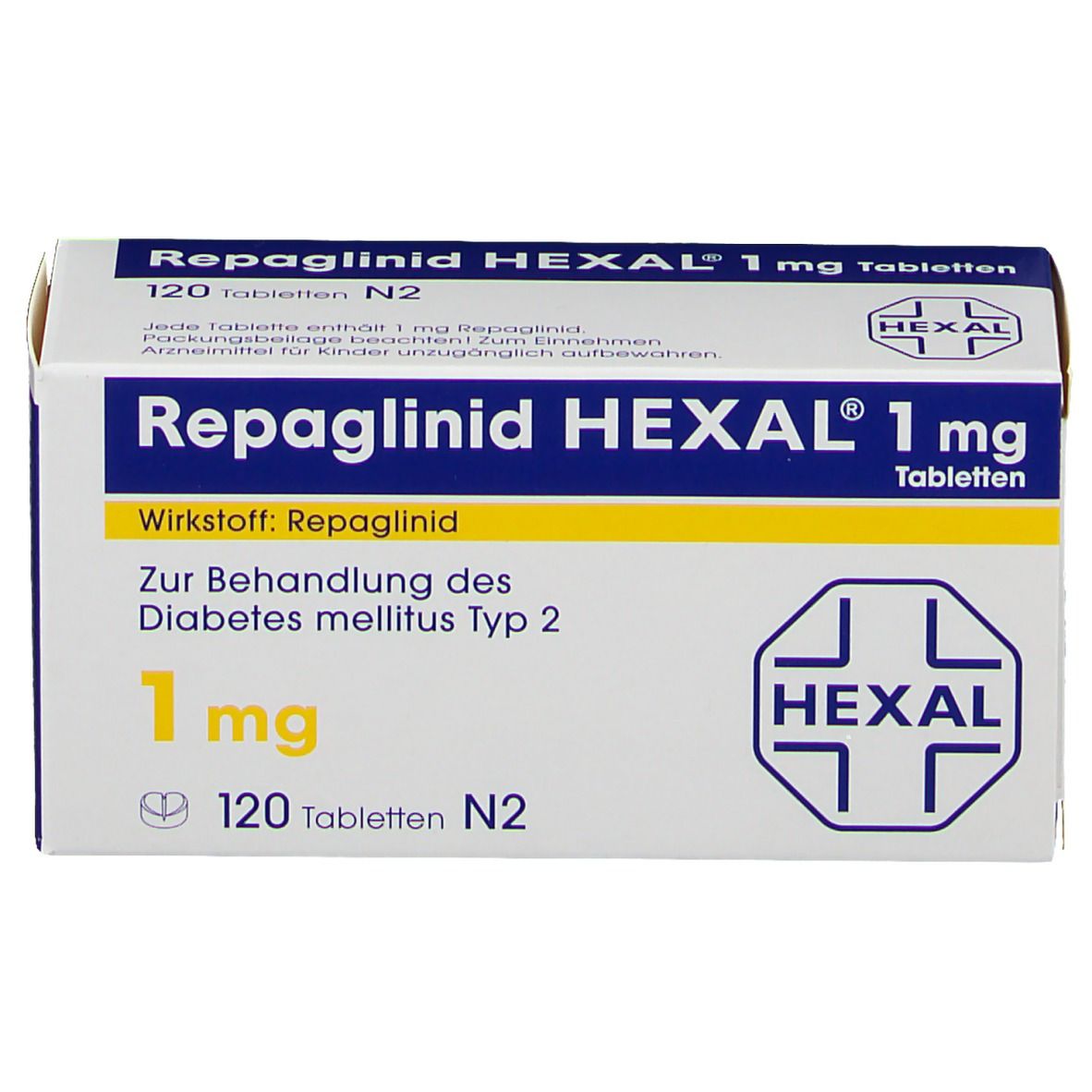 Repaglinid Hexal 1 mg Tabletten