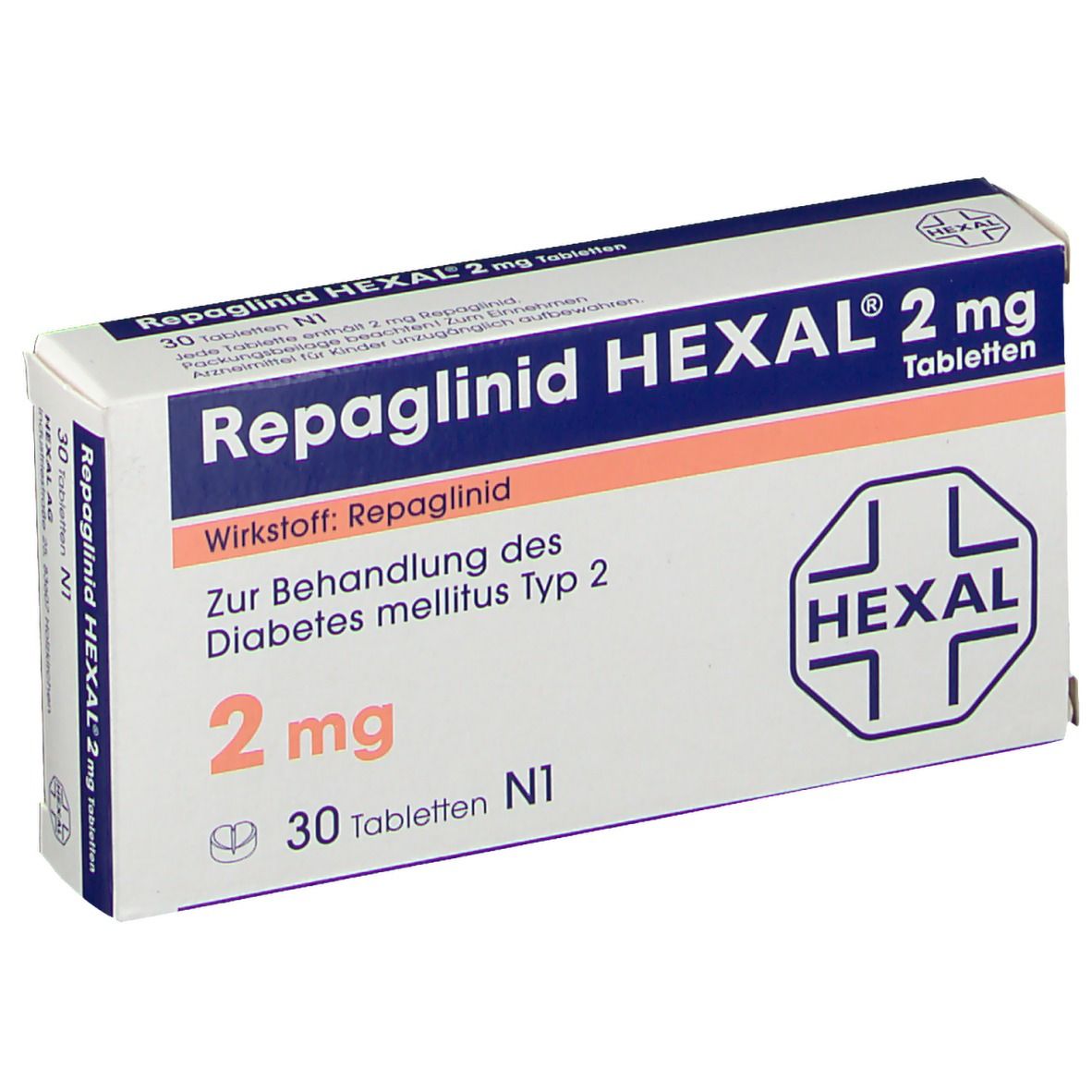 Repaglinid HEXAL® 2 mg