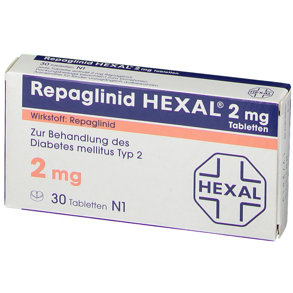 Repaglinid HEXAL® 2 mg