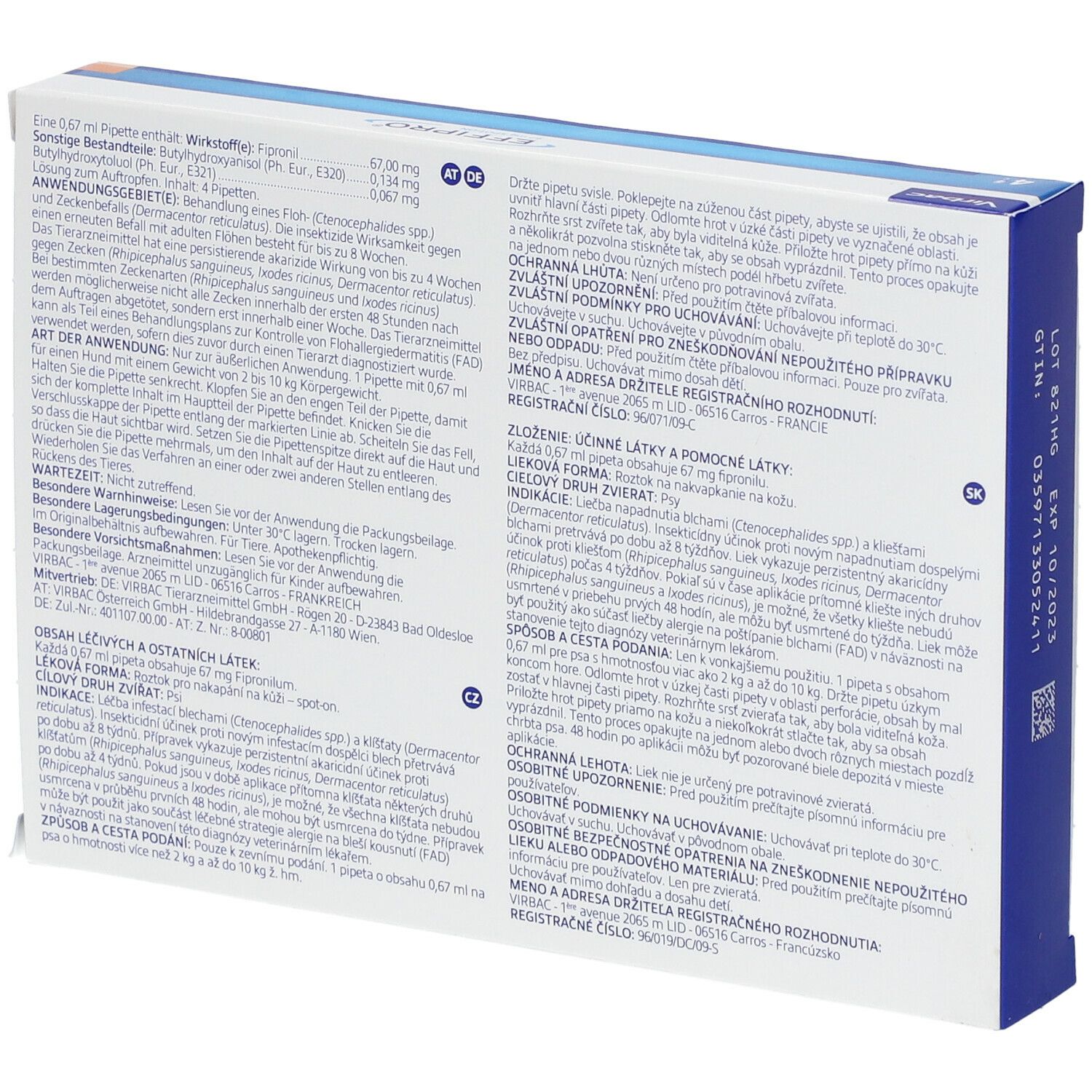 EFFIPRO® 67 mg Spot-on Antiparasitikum