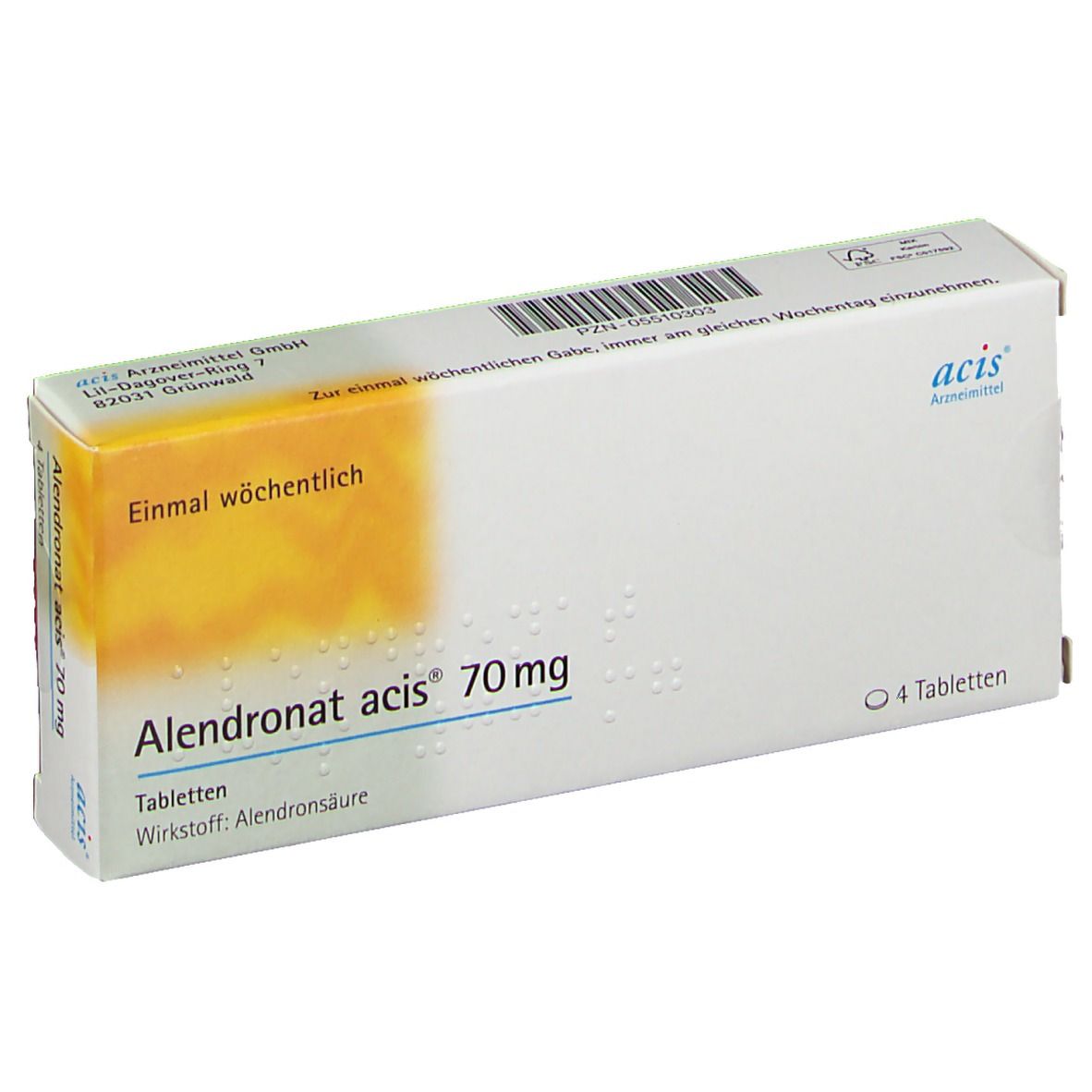 ALENDRONAT acis 70 mg Tabletten