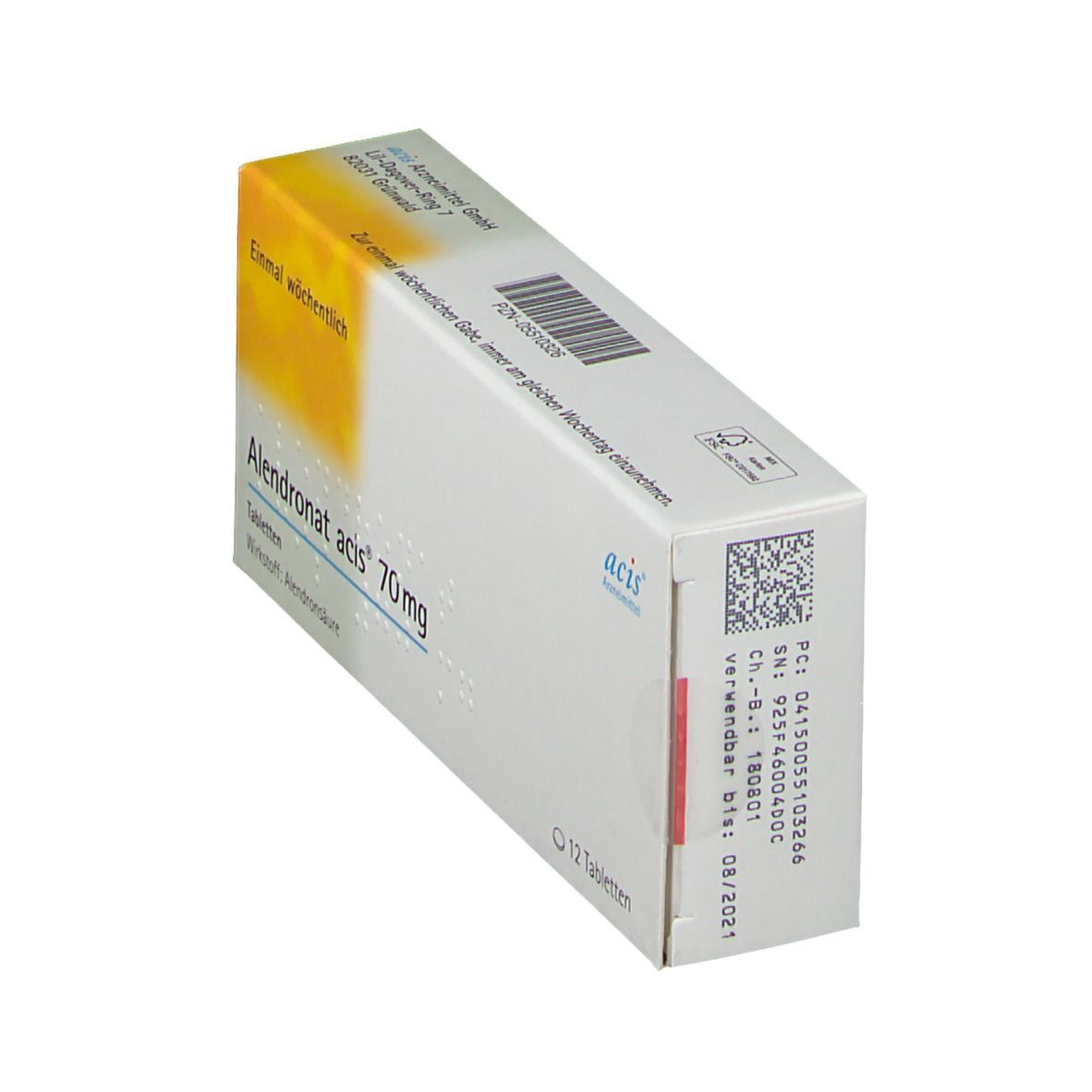 Alendronat acis® 70 mg