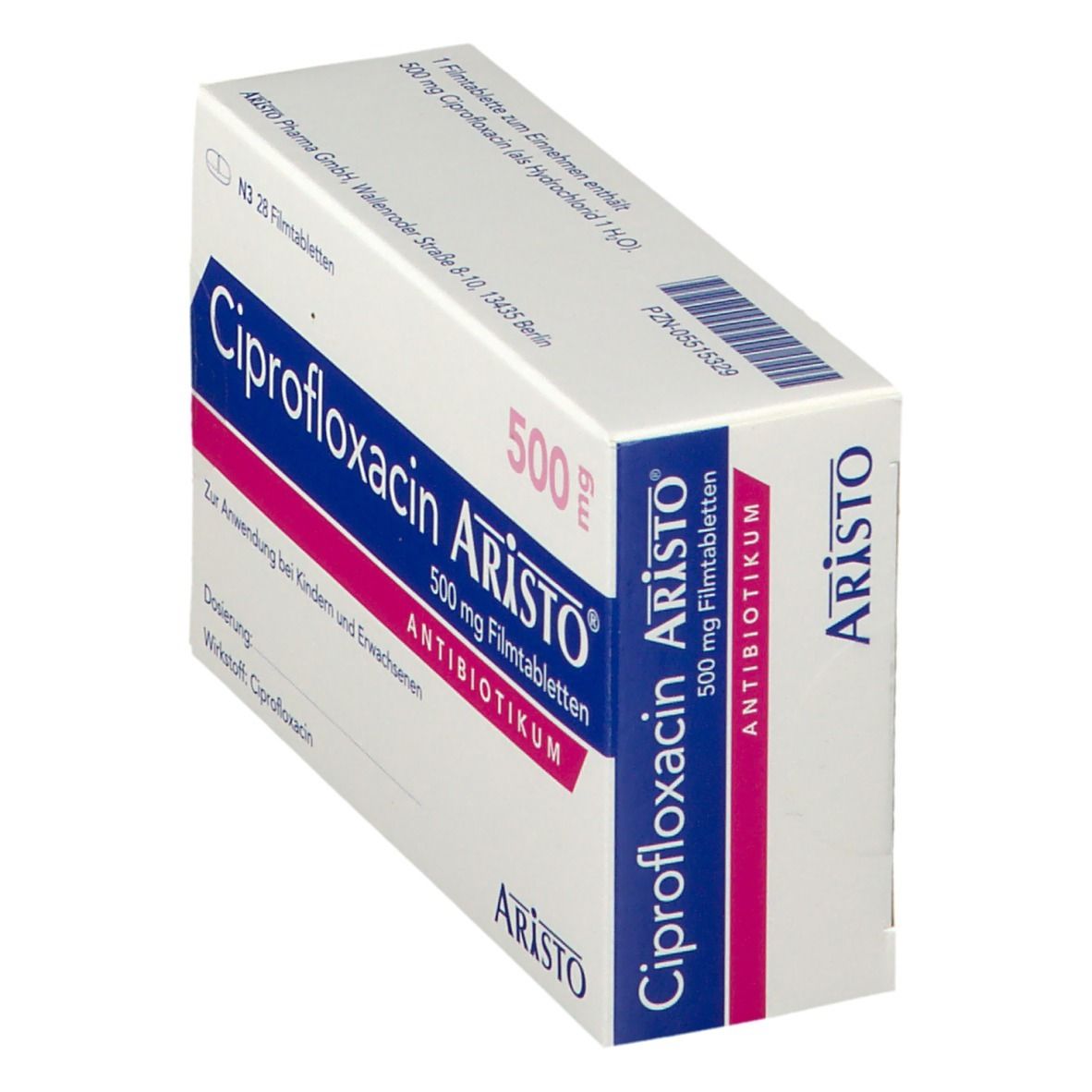 Cipro 500 Mg Antibiotikum