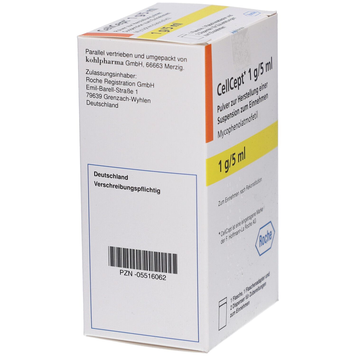 Cellcept 1 g/5 ml