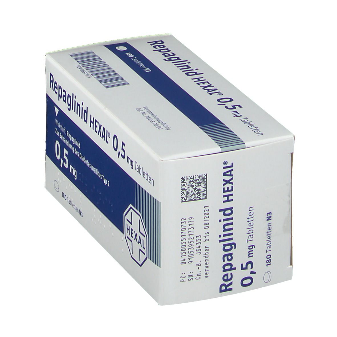 Repaglinid HEXAL® 0,5 mg