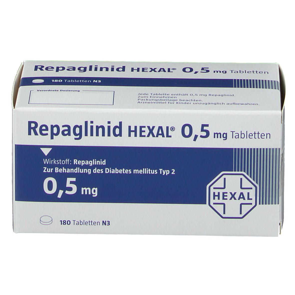 Repaglinid HEXAL® 0,5 mg