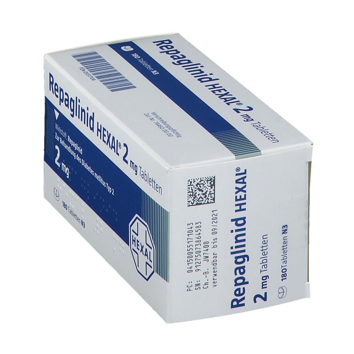 Repaglinid HEXAL® 2 mg