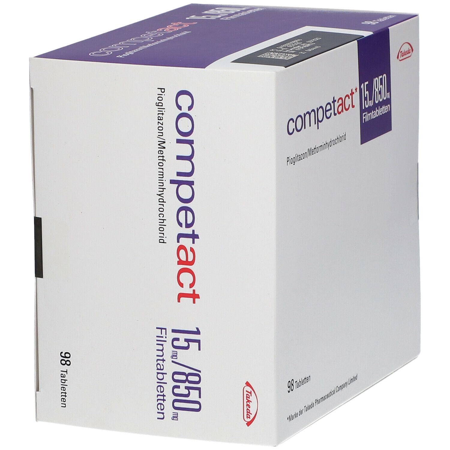 Competact 15 mg/850 mg Filmtabletten 98 St