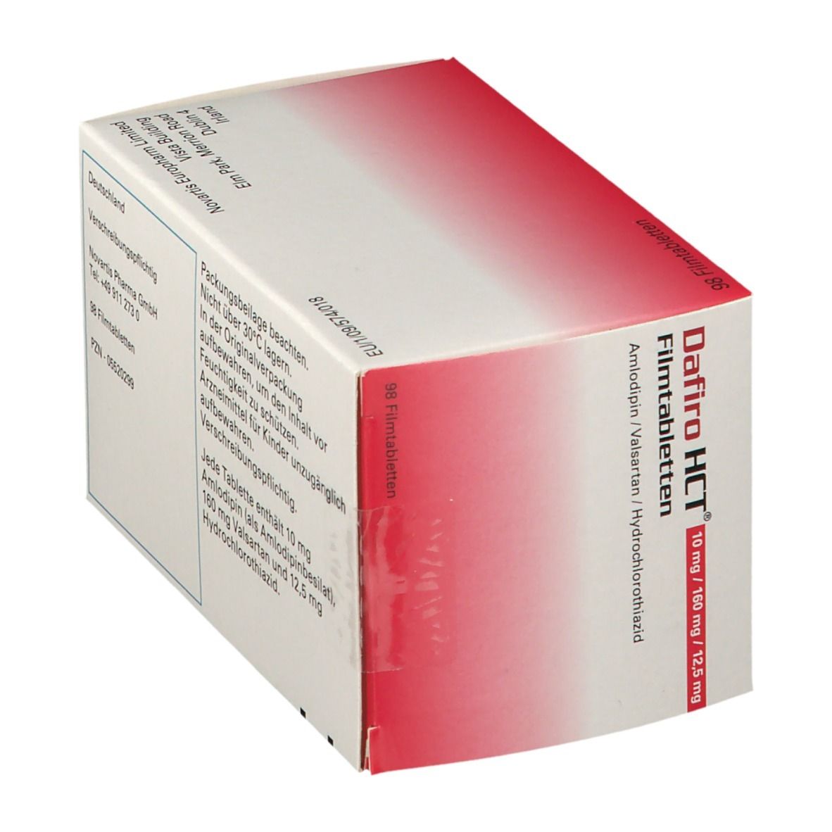 Dafiro HCT® 10 mg/160 mg/12,5 mg