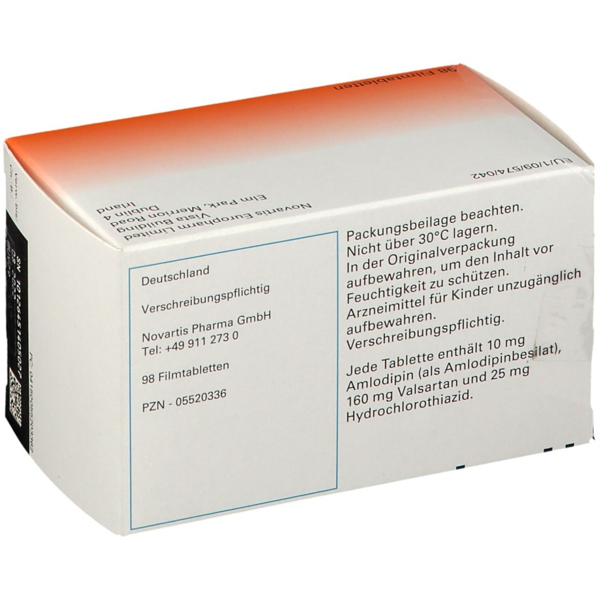 Dafiro HCT® 10 mg/160 mg/25 mg