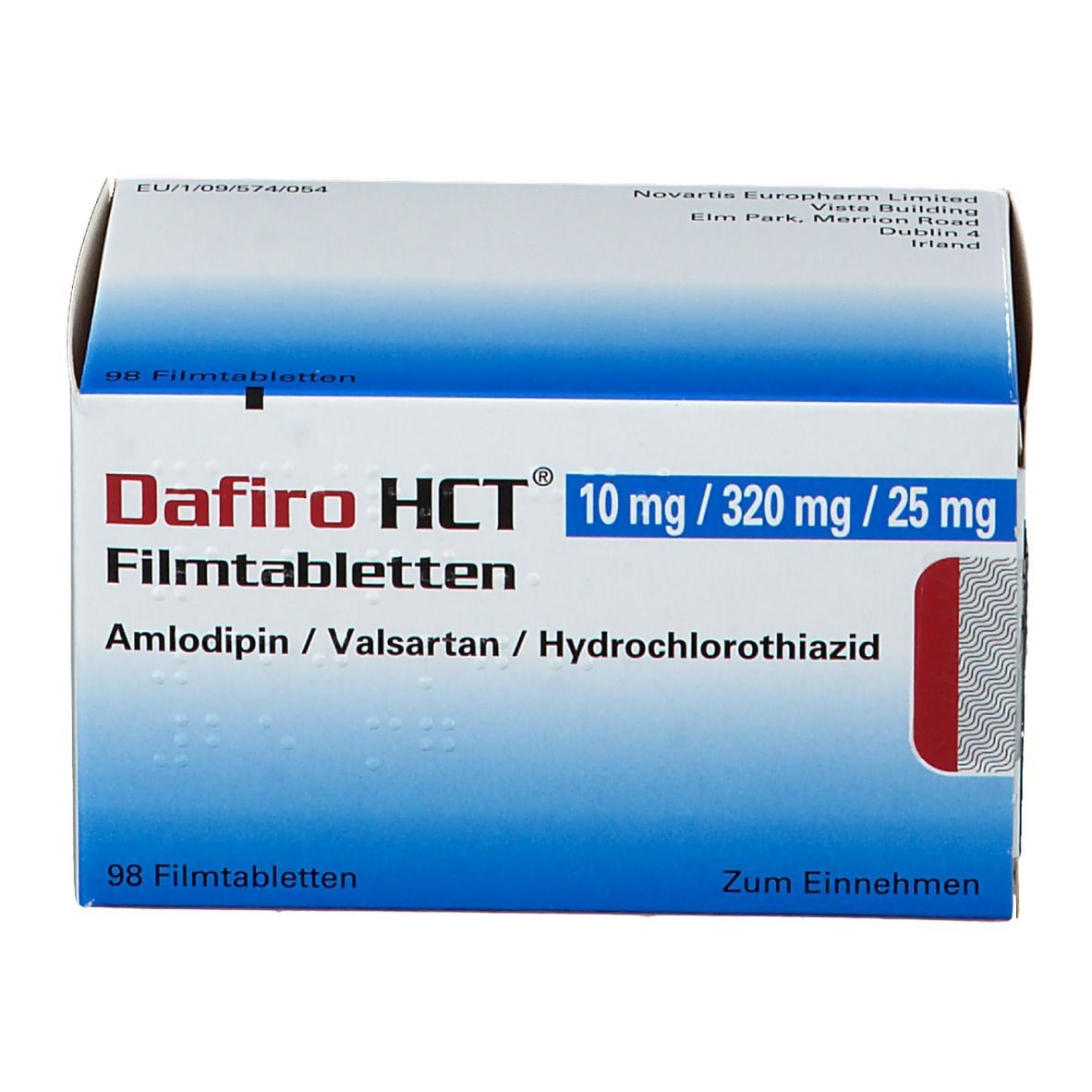 Dafiro HCT® 10 mg/320 mg/25 mg