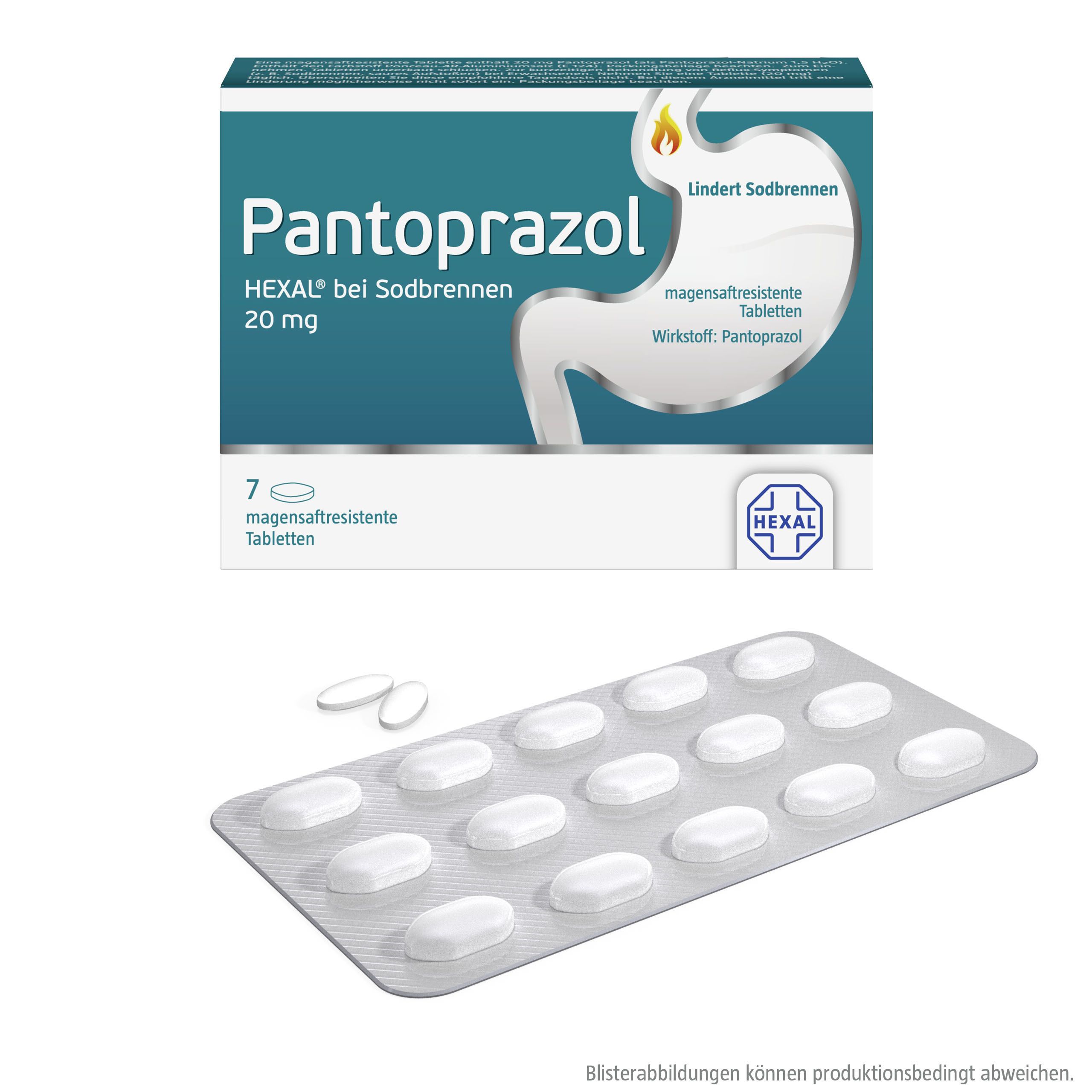 Pantoprazol Hexal® Tabletten bei Sodbrennen