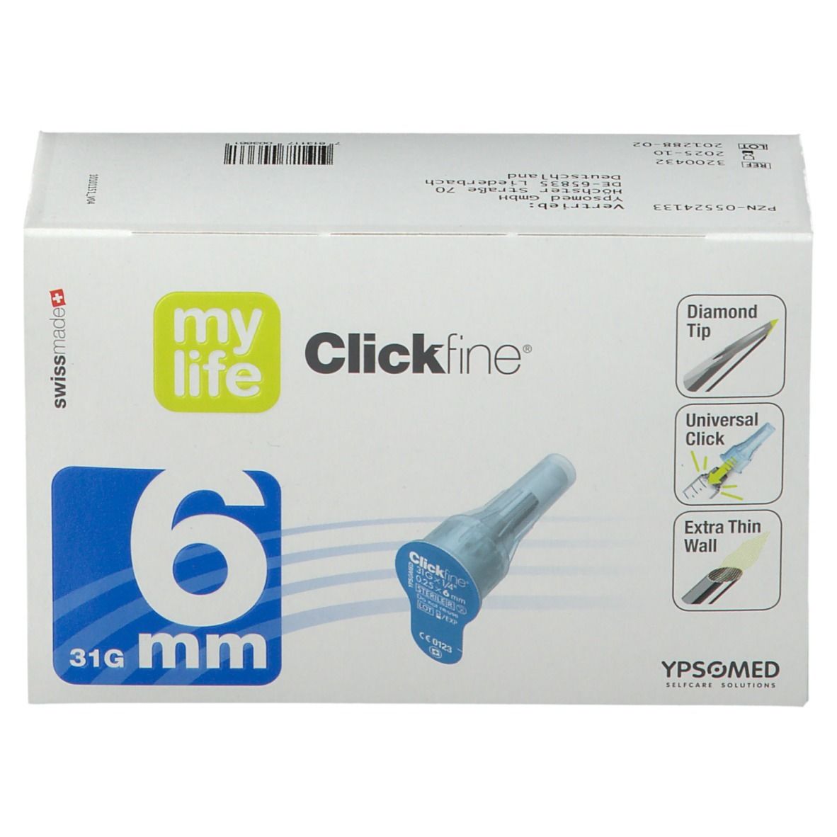 mylife Clickfine® 6 mm Kanülen