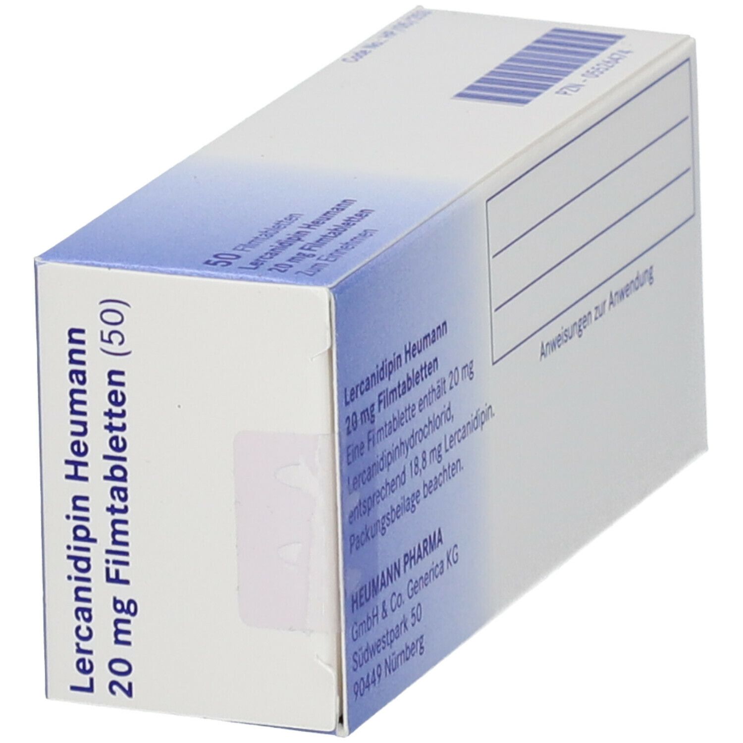Lercanidipin Heumann 20 mg