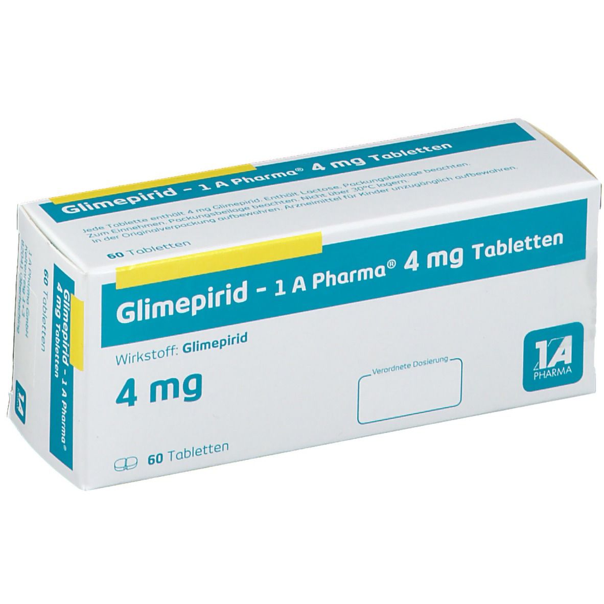 Glimepirid - 1 A Pharma® 4 mg