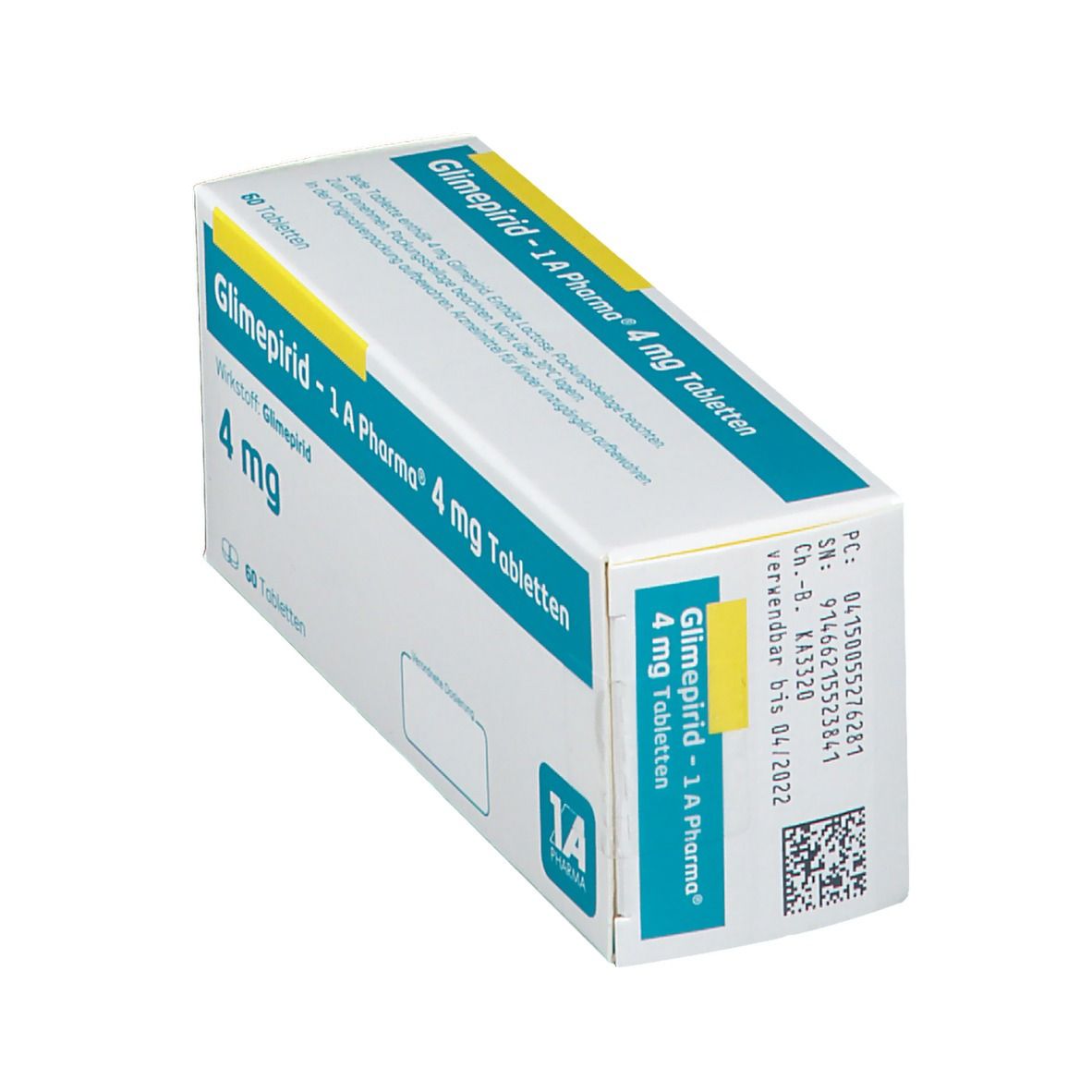 Glimepirid - 1 A Pharma® 4 mg
