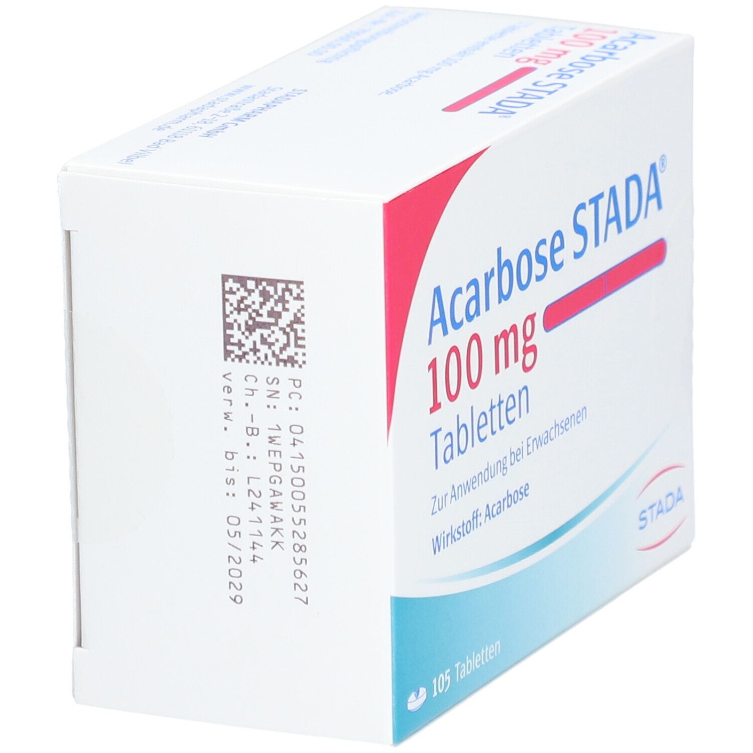 Acarbose Stada 100 mg Tabletten 200 St