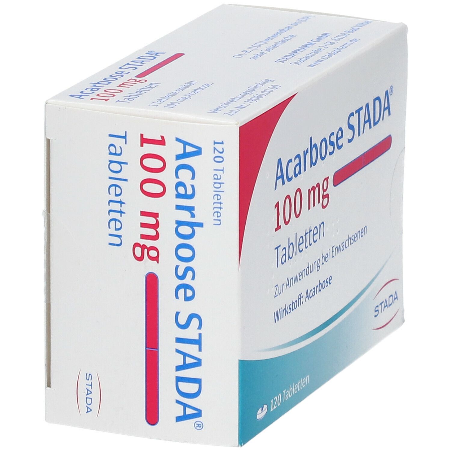 Acarbose Stada 100 mg Tabletten 120 St