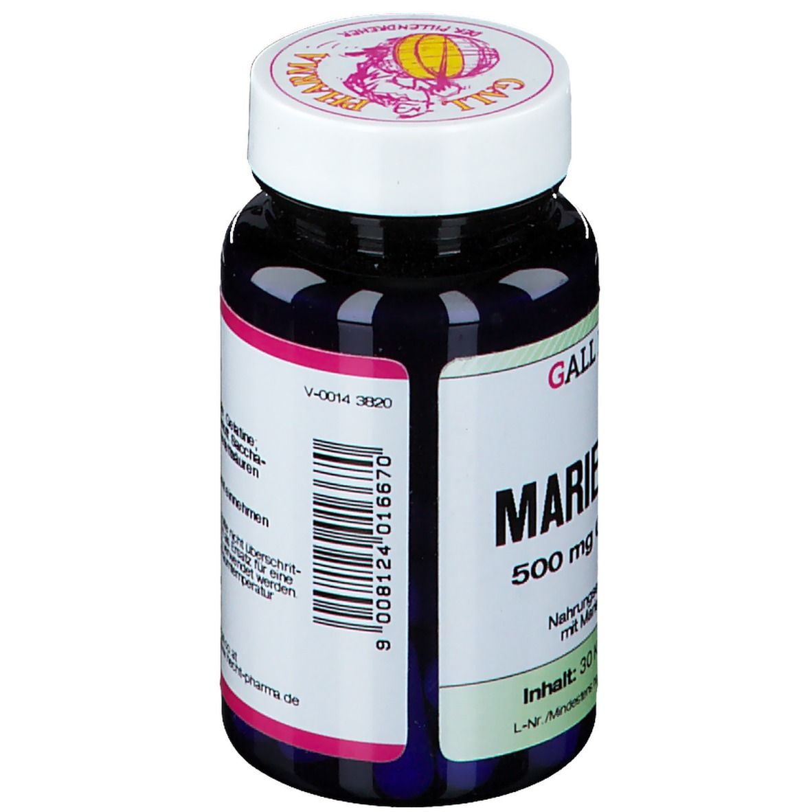 GALL PHARMA Mariendistel 500 mg GPH Kapseln