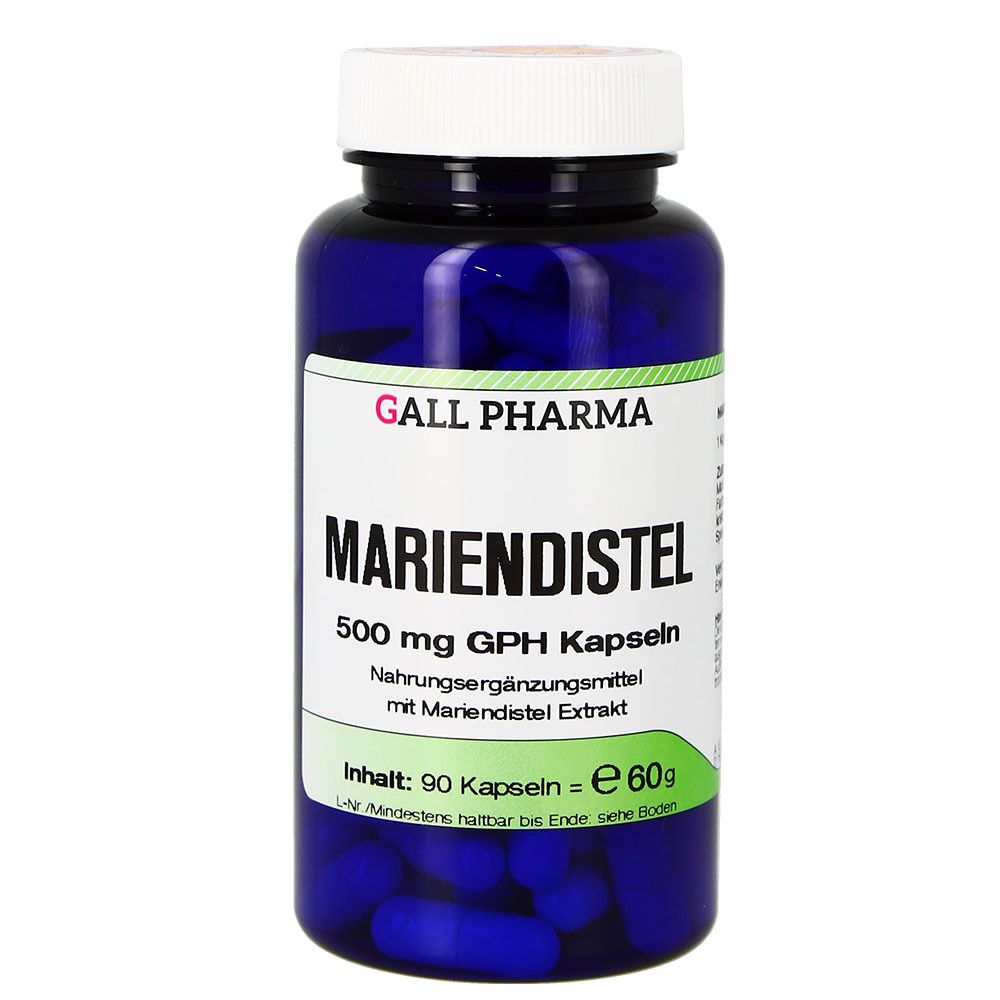 GALL PHARMA Mariendistel 500 mg GPH Kapseln