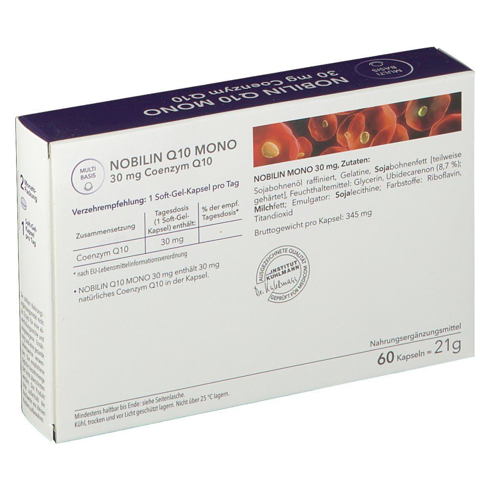 NOBILIN Q10 MONO 30 mg