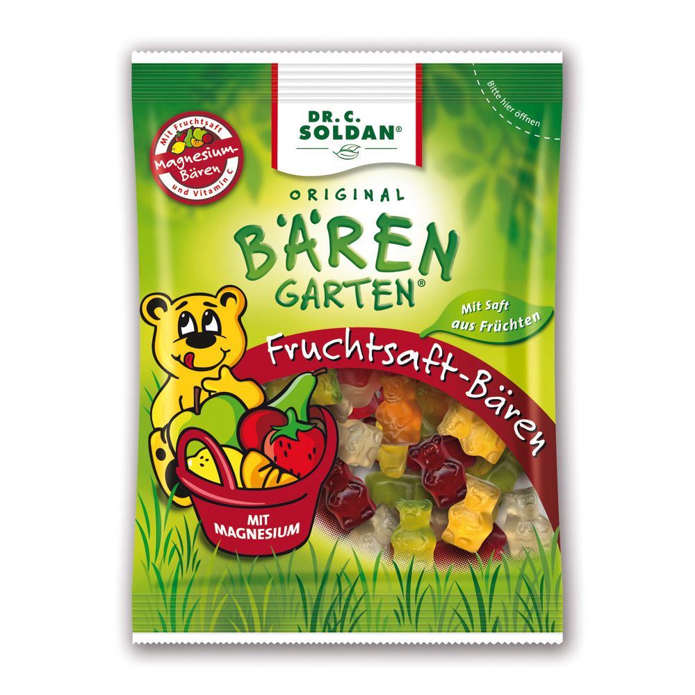 Original Bärengarten® Fruchtsaft-Bären mit Magnesium