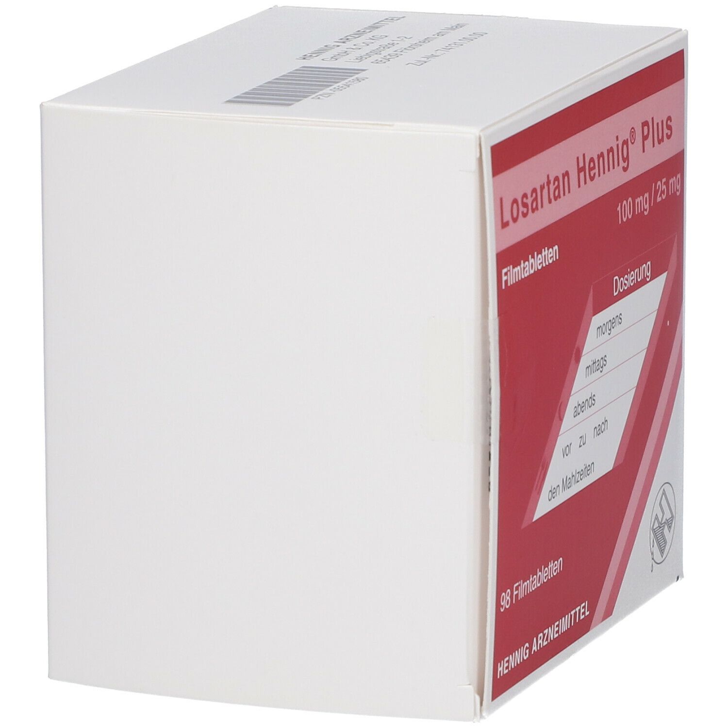 Losartan Hennig® Plus 100 mg/25 mg