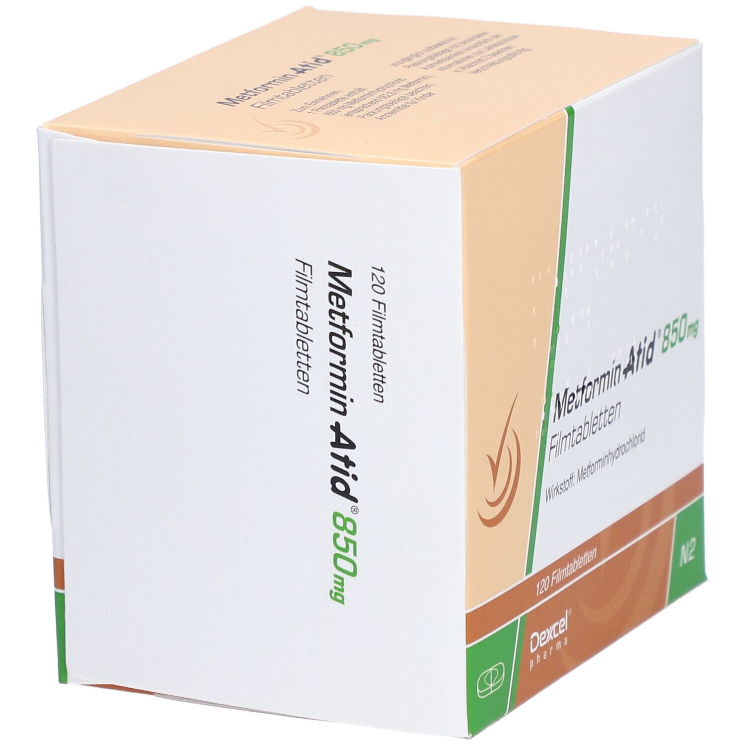 Metformin Atid 850 mg Filmtabletten 120 St