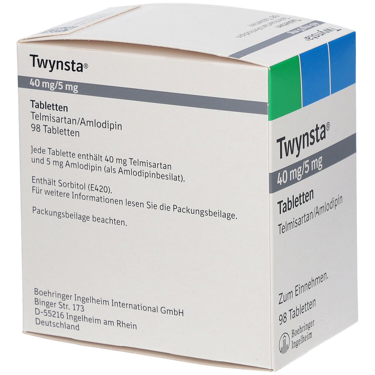 Twynsta 40 mg/5 mg Tabletten 98 St