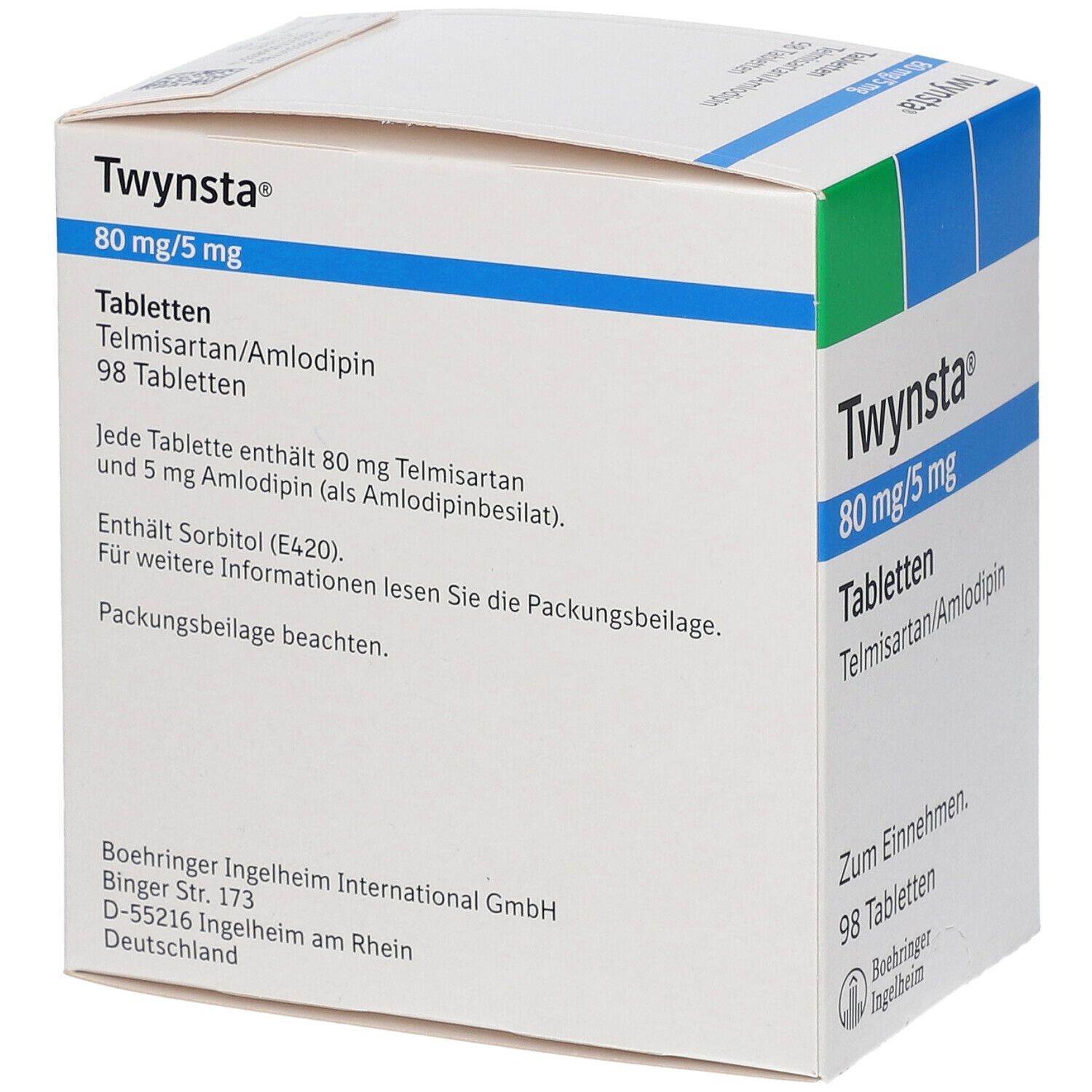 Twynsta 80 mg/5 mg Tabletten 98 St