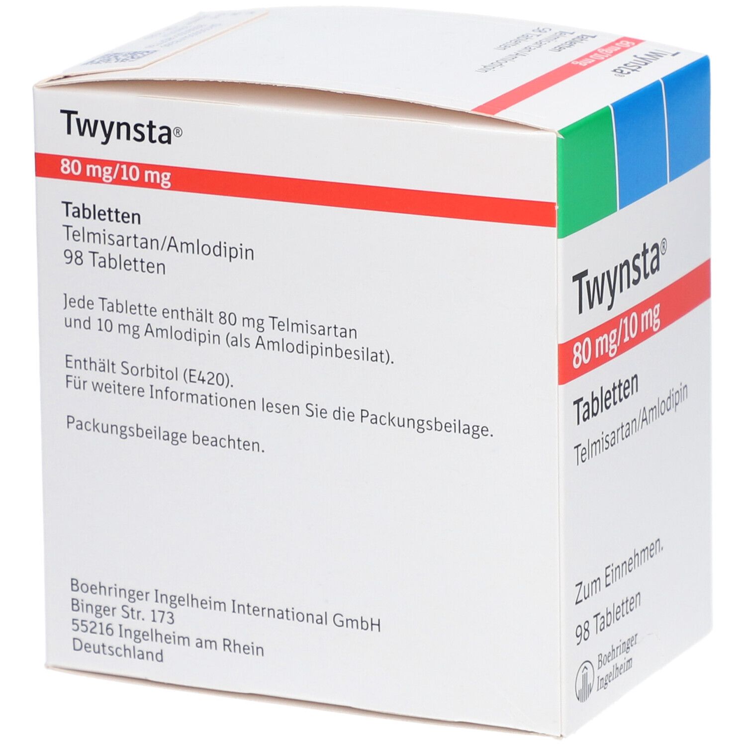 Twynsta 80 mg/10 mg Tabletten 98 St