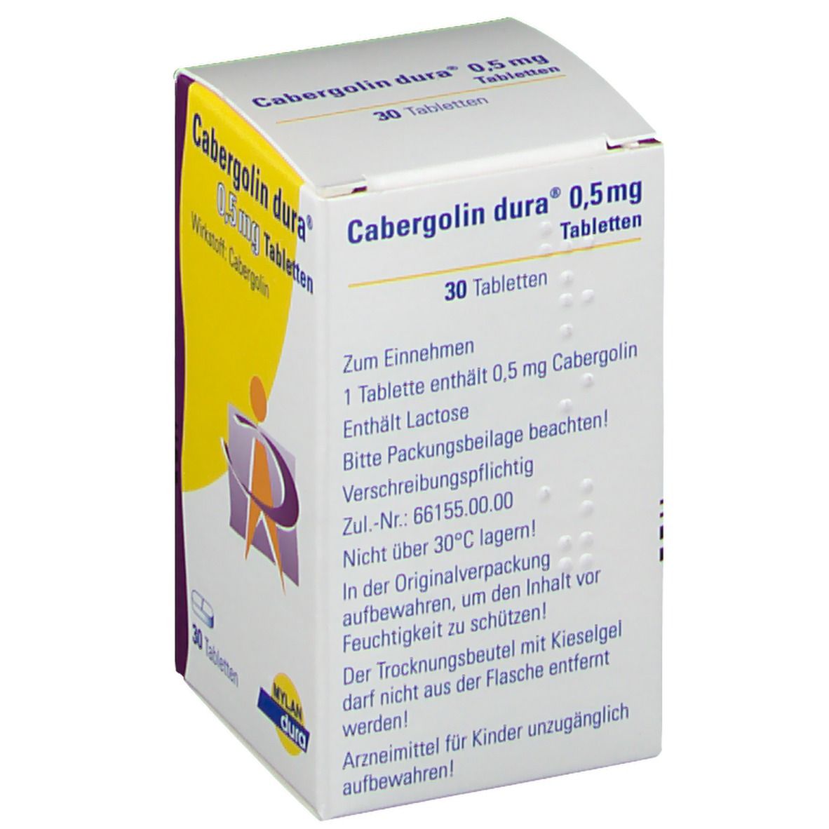 Cabergolin dura® 0,5 mg