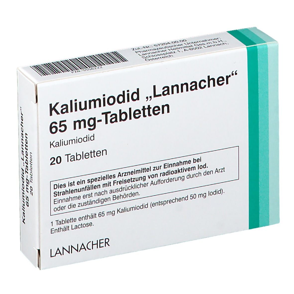 Kaliumiodid Lannacher 65 mg