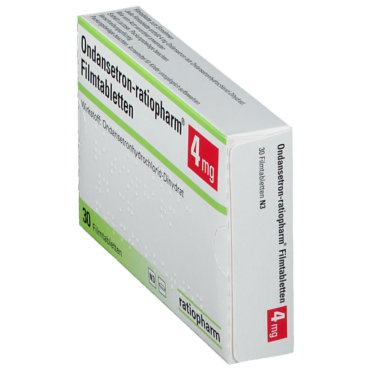 ONDANSETRON-ratiopharm 8 mg Filmtabletten 30 St