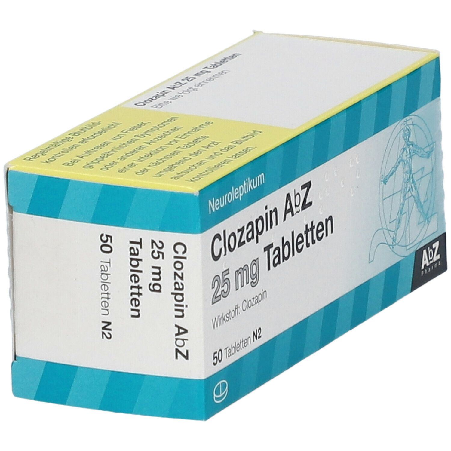 Clozapin AbZ 25 mg Tabletten 50 St