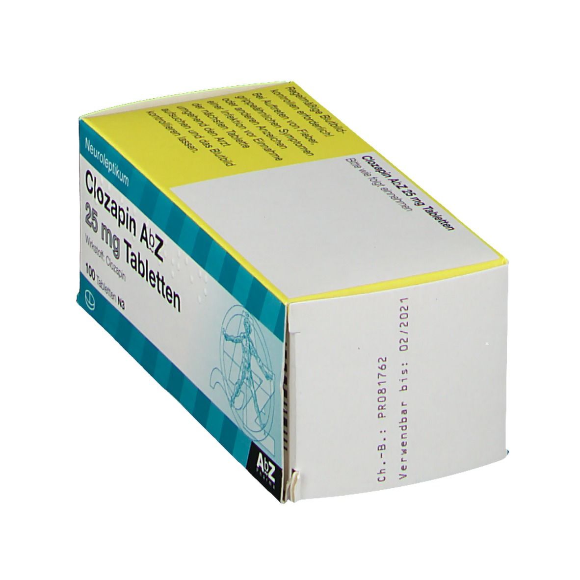 Clozapin AbZ 25 mg
