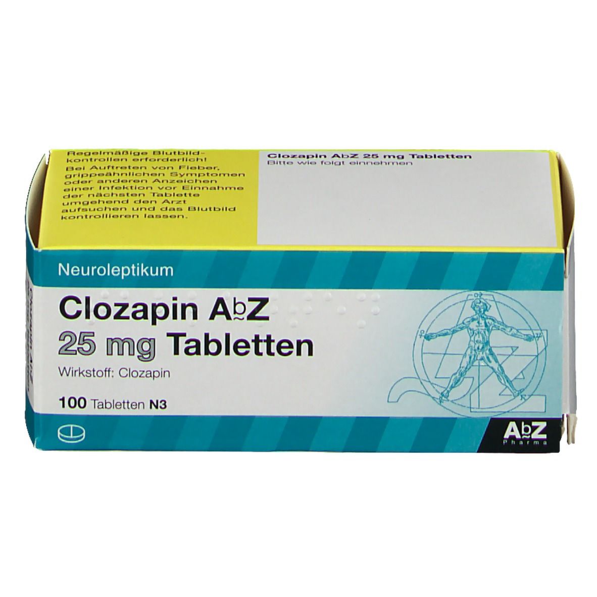 Clozapin AbZ 25 mg