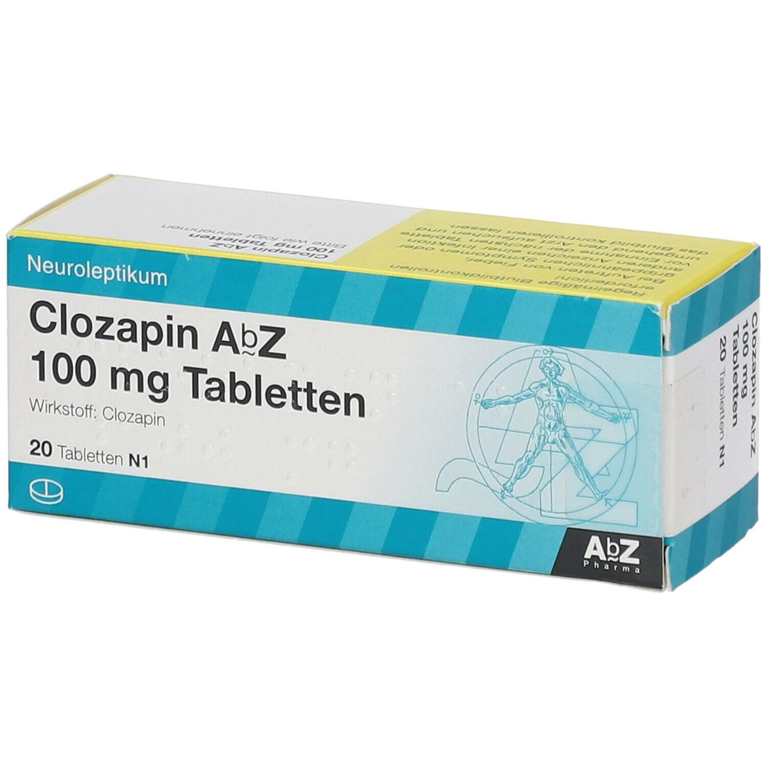 Clozapin AbZ 100 mg