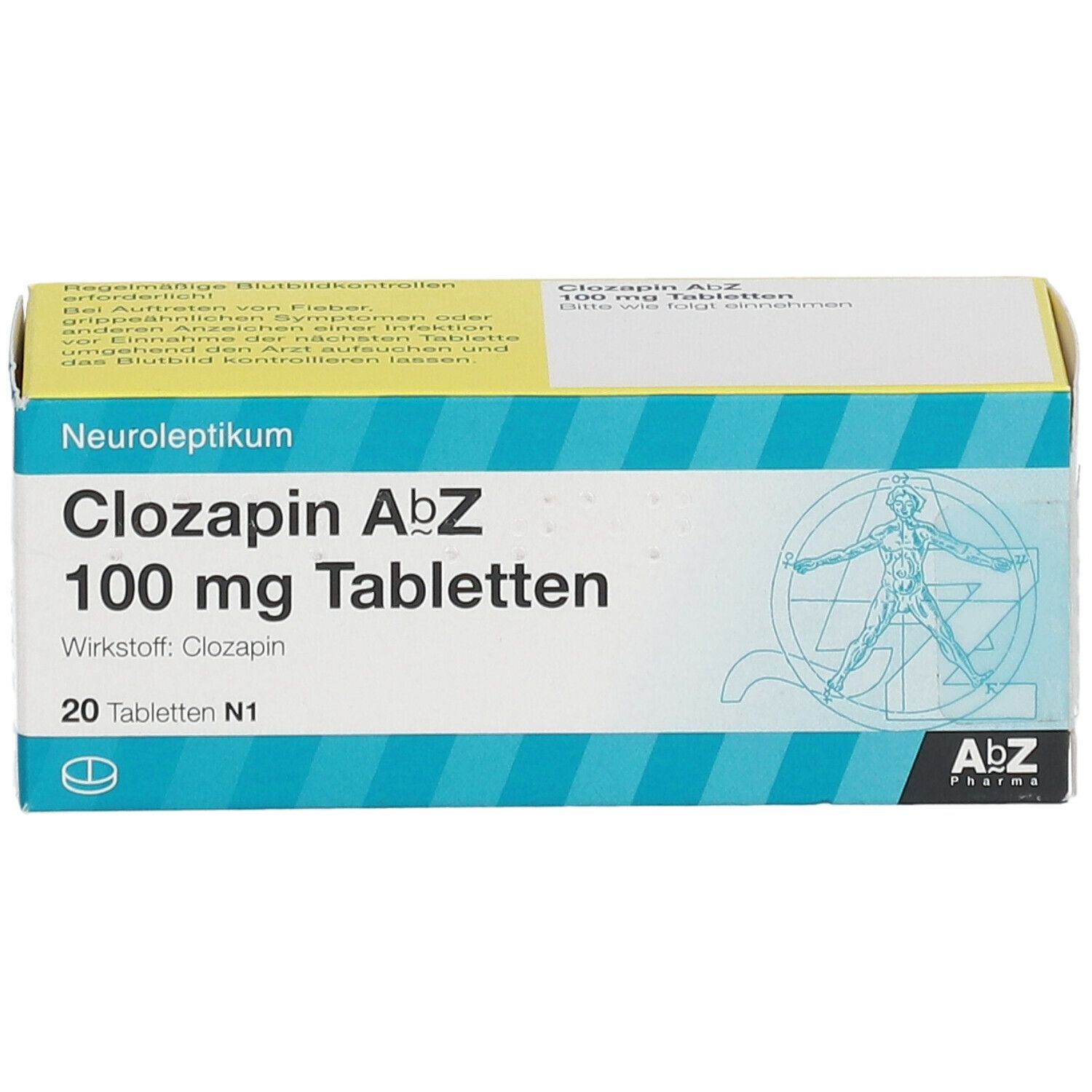 Clozapin AbZ 100 mg